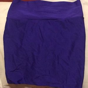 Forever 21 Mini Skirt in Purple